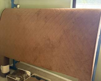 Bed frame and headboard