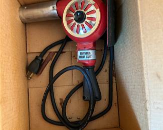 Heat gun.