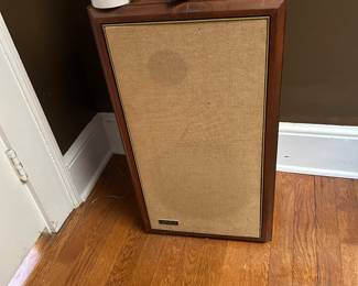 Vintage Advent speakers.