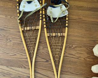 L.L. Bean snowshoes.