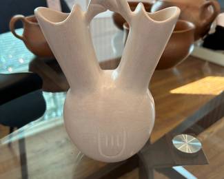 Andrew Padilla southwestern pottery. Look him up.