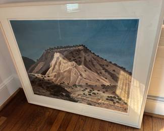 Cerra by Anna Maria Samaniego. Mono print.