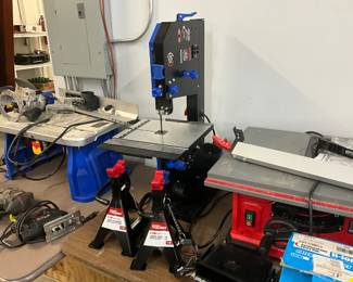 Kobalt Stationary Band Saw - Hyper Tough Jack Stands