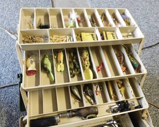 Fishing Tackle Box, full