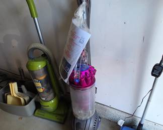 Dyson vacuum, cleaning supplies
