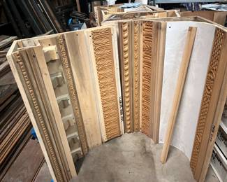 architectural wood molding samples