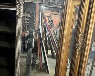 Large architectural mirror