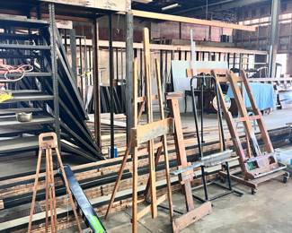 Easels of all sizes