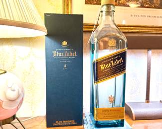 Jonnie Walker Blue.