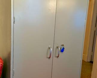 Metal cabinets