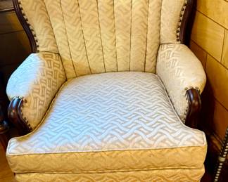 Victorian upholstered arm chair