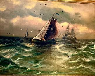 Original Oil on Canvas ,Signed
