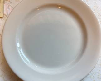 Heavy duty restaurant plates