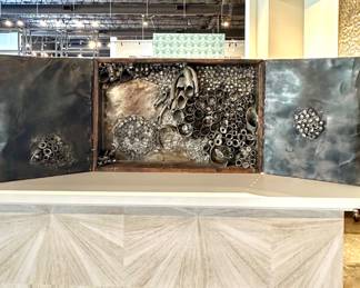 Brutalist Tryptich by Victor Del Fin