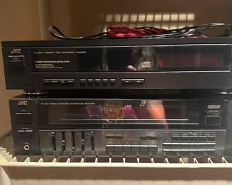 vintage JVC stereo components