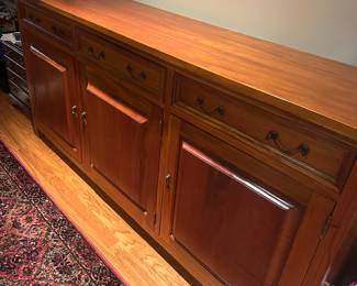MCM (mid-century modern) walnut side table