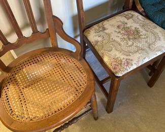 Several accent chairs