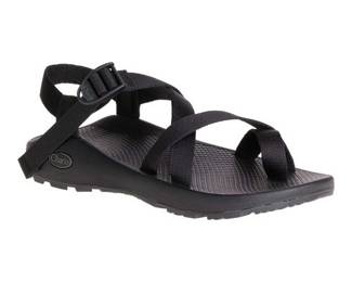 Chaco men’s Z2 classic sandals in black, size 12.