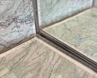 This lot features twenty (20) Oregon Trail Maps in protective sleeves.