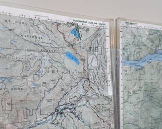 This lot features twenty (20) Oregon Trail Maps in protective sleeves.