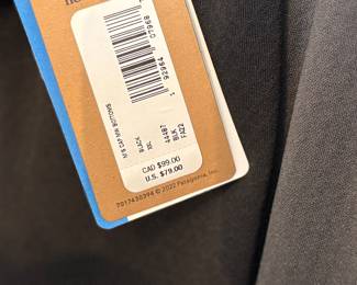 This lot features ten (10) pairs of brand new men’s Patagonia bottoms with tags.
Sizes include:
One (1): XS
One (1): Small
Five (5): XL
Three (3): XXL