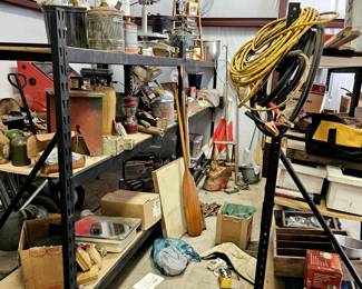 Vintage fishing/boating and camping