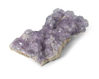 188
A large natural octahedral fluorite mineral specimen
China
9.25" H x 24.75" W x 13.25" D
Estimate: $1,000 - $2,000