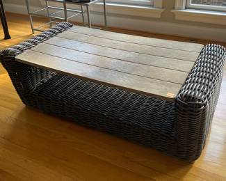 Wicker Coffee Table