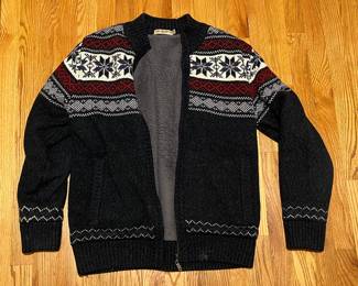 Burberry Boy’s Zip Up Sweater