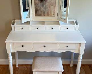 Vanity Table and Stool