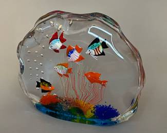 Murano Art Glass Aquarium