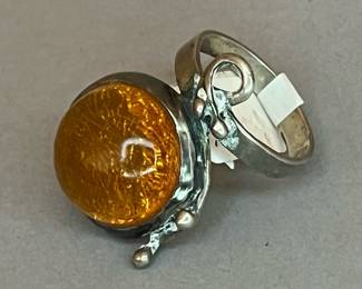 Baltic Amber Ring