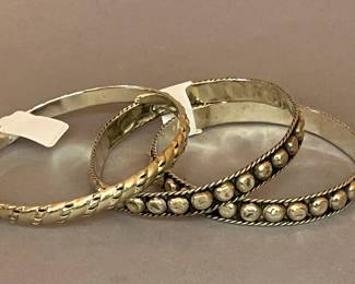 Sterling Silver Bangle Bracelets