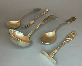 Selection of Sterling Silver Serving Pieces