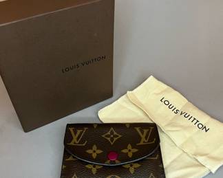 Authentic Louis Vuitton Rosalie Coin Purse