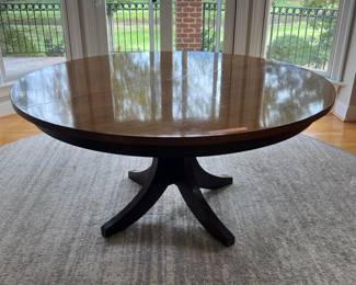Round Wood Dining Table
