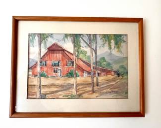Bonita Barn by San Diego Artist Gladys Day
