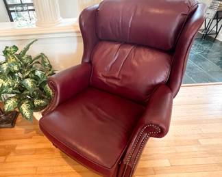 Leather Recliner by Bradington Young