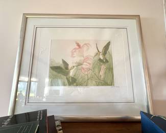 Art by Judith Hall - The Dance of the Hummingbirds - 61/200