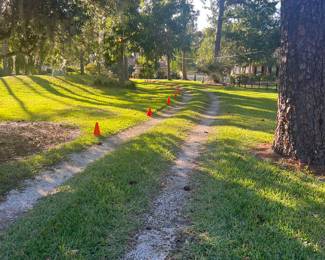 Please park on the Right side of the driveway 