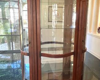 Lighted Curio Cabinet