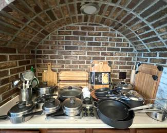 Pots & Pans by Queen & more…- Cutting Boards…