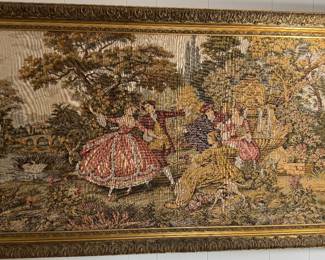 Framed Italian Tapestry