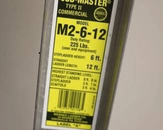 $75 OBO
Werner Ladder showing positions