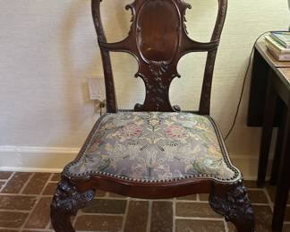 Mahogany Chippendale Side Chair