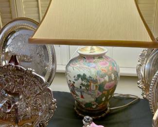 Famille Rose Lamp