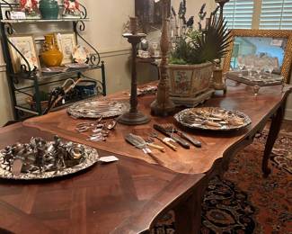 Louis XV Style French Parquet Table