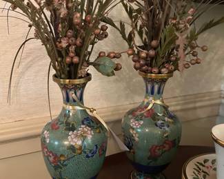 Cloisonne Vases