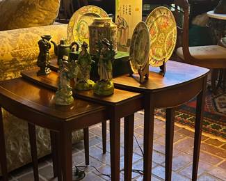 Mahogany Nesting Tables