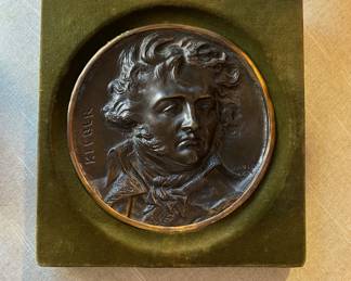Bronze Portrait Plaque, Jean-Baptiste Kleber